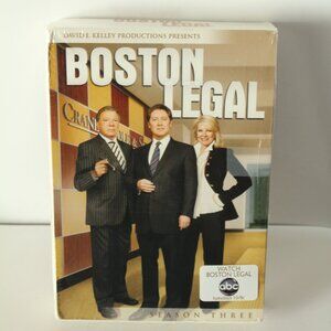 Boston Legal Season 3 Third Three DVD Set